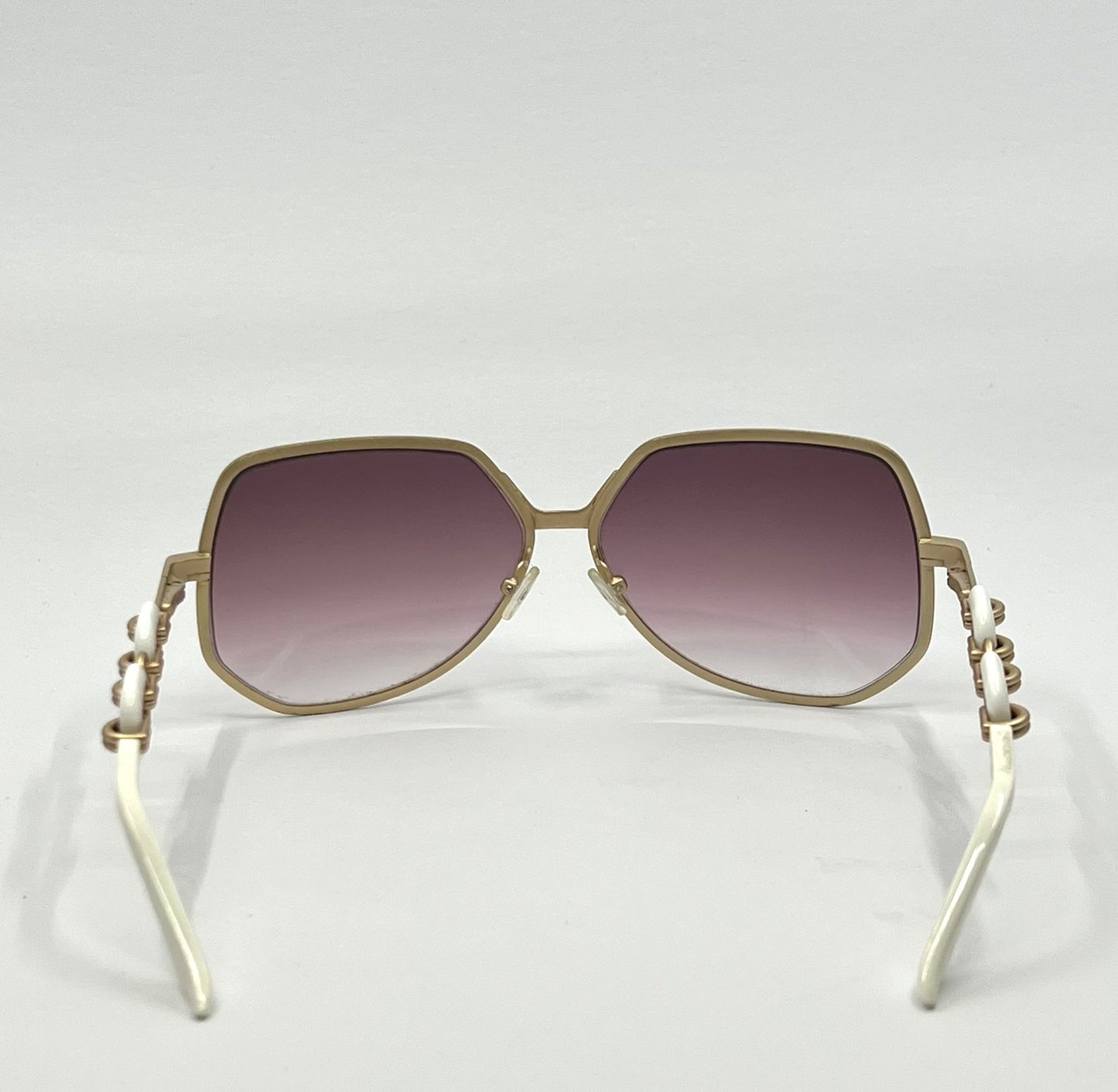 Missoni Mi66601 Special Edition White|Gold Sunglasses – Deadstock Unworn