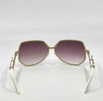 Missoni Mi66601 Special Edition White|Gold Sunglasses – Deadstock Unworn