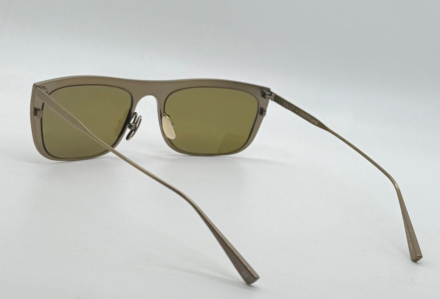 Salt. + Commune Lc-22 Titanium Sunglasses – Deadstock– With Case – Impossible To Find