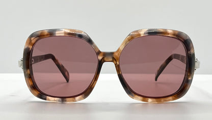 Silhouette Mod 501 Vintage Sunglasses W|New, Custom Solid Deep Rose Lenses-Deadstock-Austria