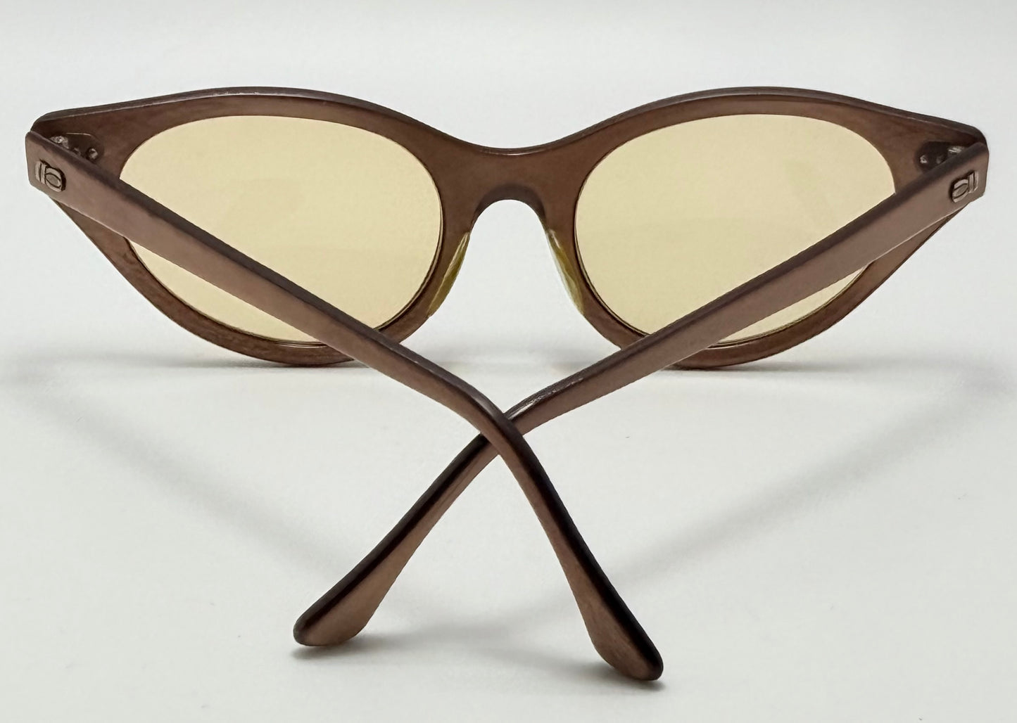 Titmus 5 1|2 - Textured Bronze With Custom Berko’S Designs Amber Honey Burnt Lenses