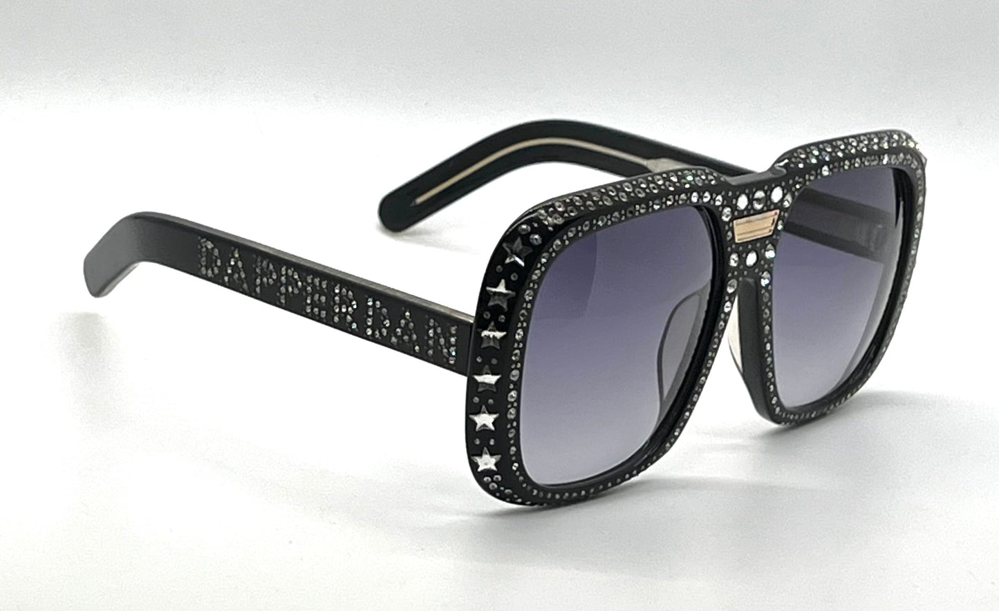 Gucci GG0427/S Dapper Dan Crystal Sunglasses-New/Custom Lenses