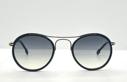 Odette Lunettes “Dalton Ii” C301-Gold Sunglasses-Made In France-Gradient Grey Lenses-48Mm-New