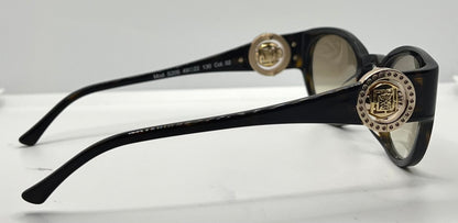 Sasura S205 c.02 Sunglasses-Rose Gold Emblem 49mm-Rare Vintage-Unworn-Italy