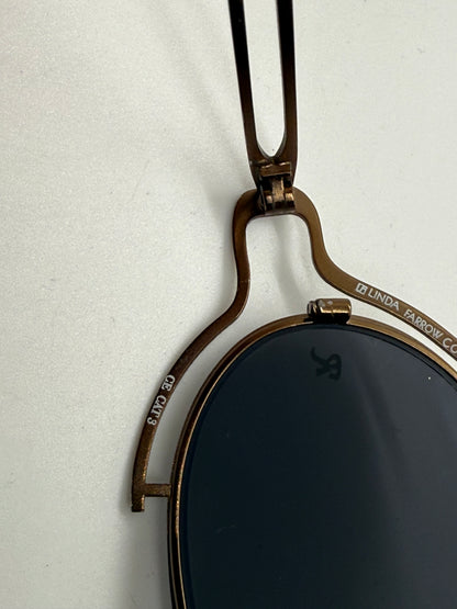 Oleg Cassin 780 Vintage Sunglasses w|New Blue|Rose Gradient Custom Tinted Lenses-Unworn-140mm