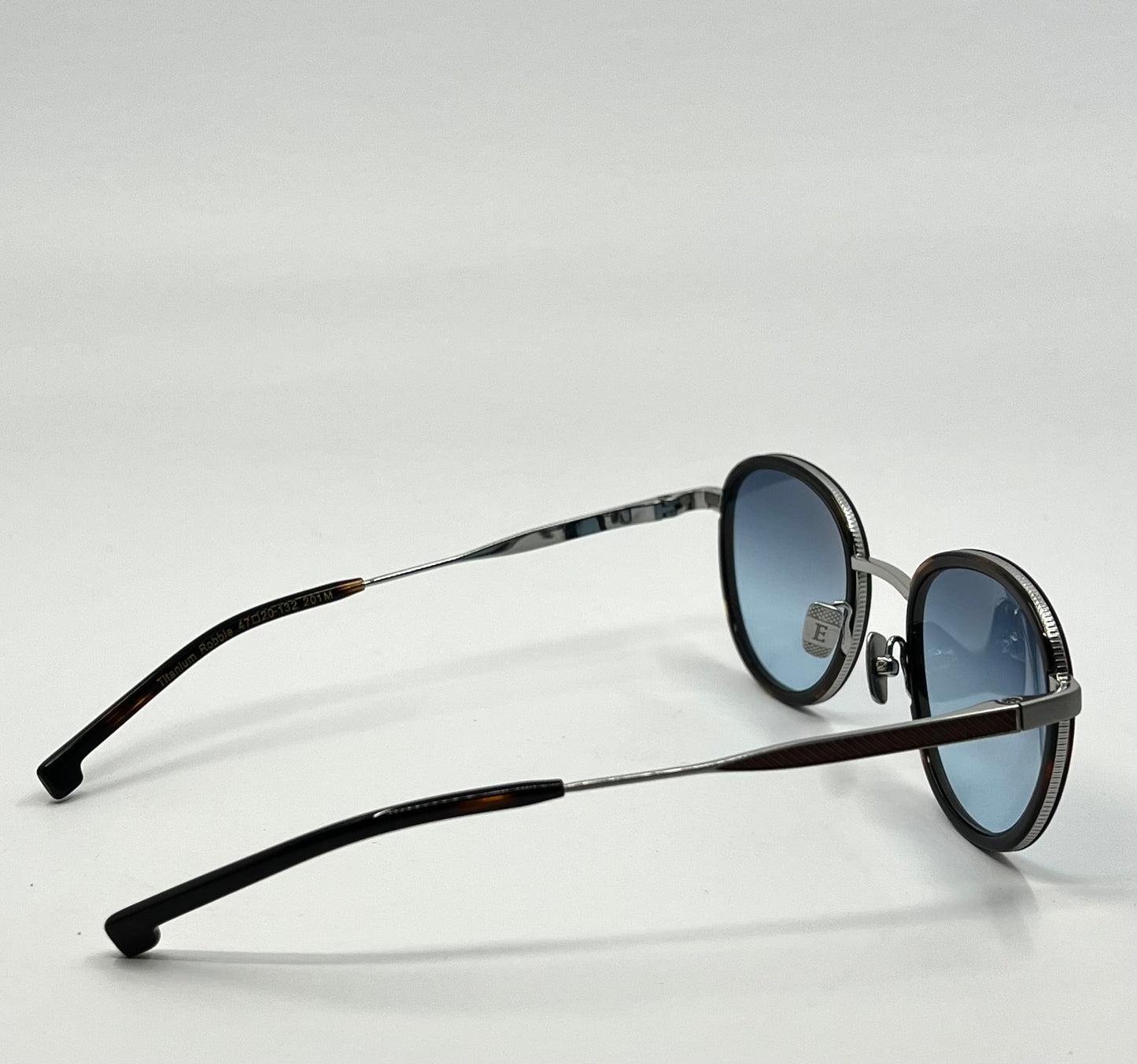 Entourage of 7 “Robbie” Titanium Sunglasses w|New Gradient Tinted  Custom Lenses-Full Kit|Unworn