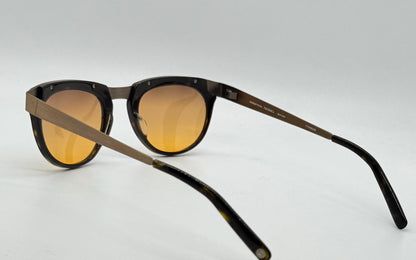 Morgenthal Frederics Maya Sunglasses – Handmade In Japan – Titanium & Acetate – Berko’S Designs Custom Gradient Lenses – New Full Kit