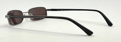 Giorgio Armani GA272-Y2K Vintage Sunglasses-New Solid Brown Custom Lenses
