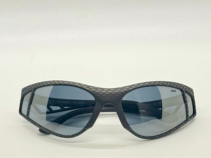 Fila Mod.8862 Col.9714 Y2K Vintage Deadstock Carbon Fiber Wrap Sunglasses Italy