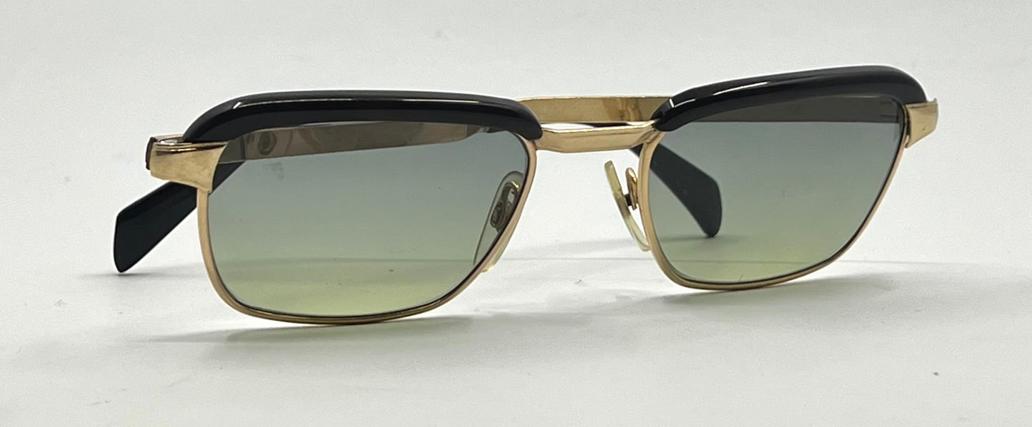 Amiard Cambridge 22 Vintage Browline Sunglasses-New Gradient Second Chance Customs