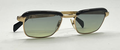 Amiard Cambridge 22 Vintage Browline Sunglasses-New Gradient Second Chance Customs
