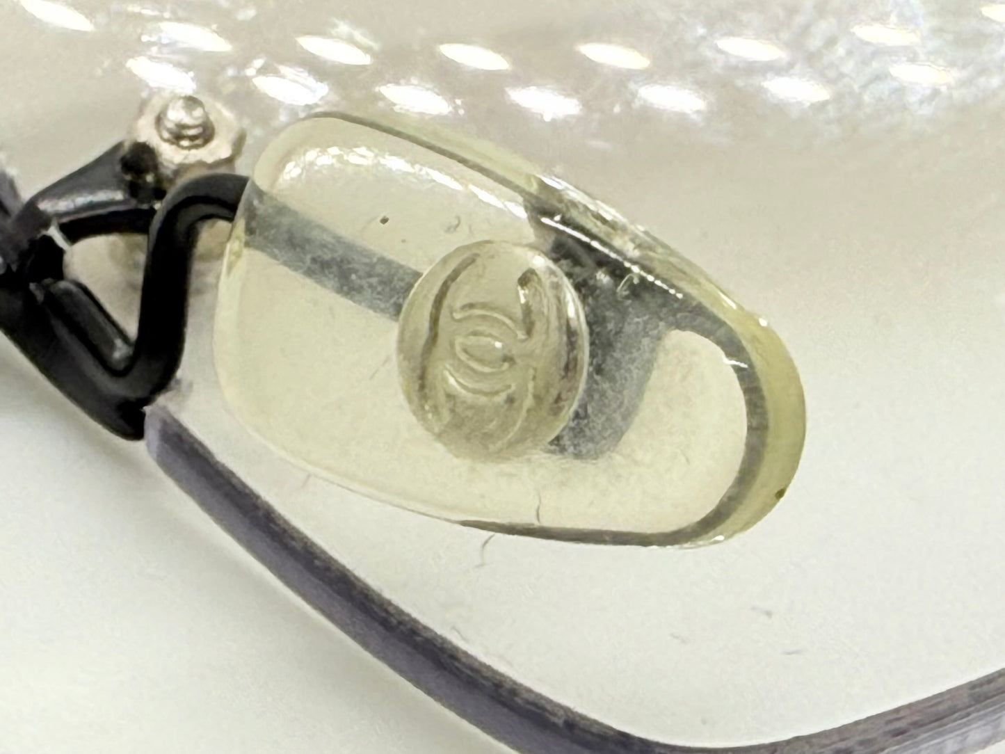 Chanel 4047 C.170/8G Y2K Vintage Sunglasses-Unworn All Original-Rimless-62mm