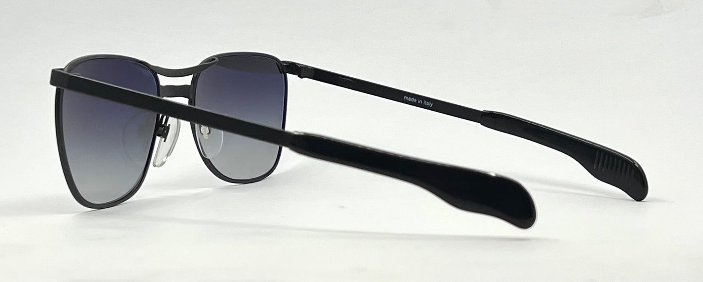 Safilo TEAM 7703 003-Y2K Vintage Sunglasses-New Smoke/Blue Custom Gradient Lenses