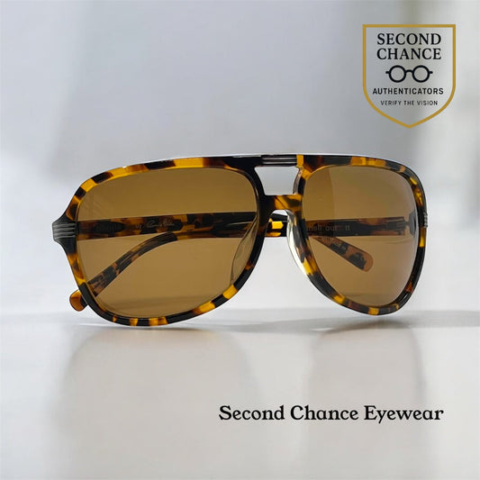 BLINDE by Richard Walker “SHELL OUT” TT Japan Oversized Aviator Sunglasses