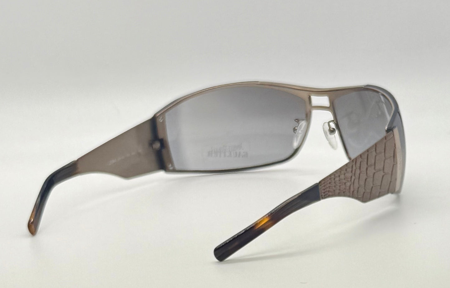 Jean Paul Gaultier Sjp 103 Col R80X-Y2K Deadstock Shield Sunglasses-Full Kit Italy