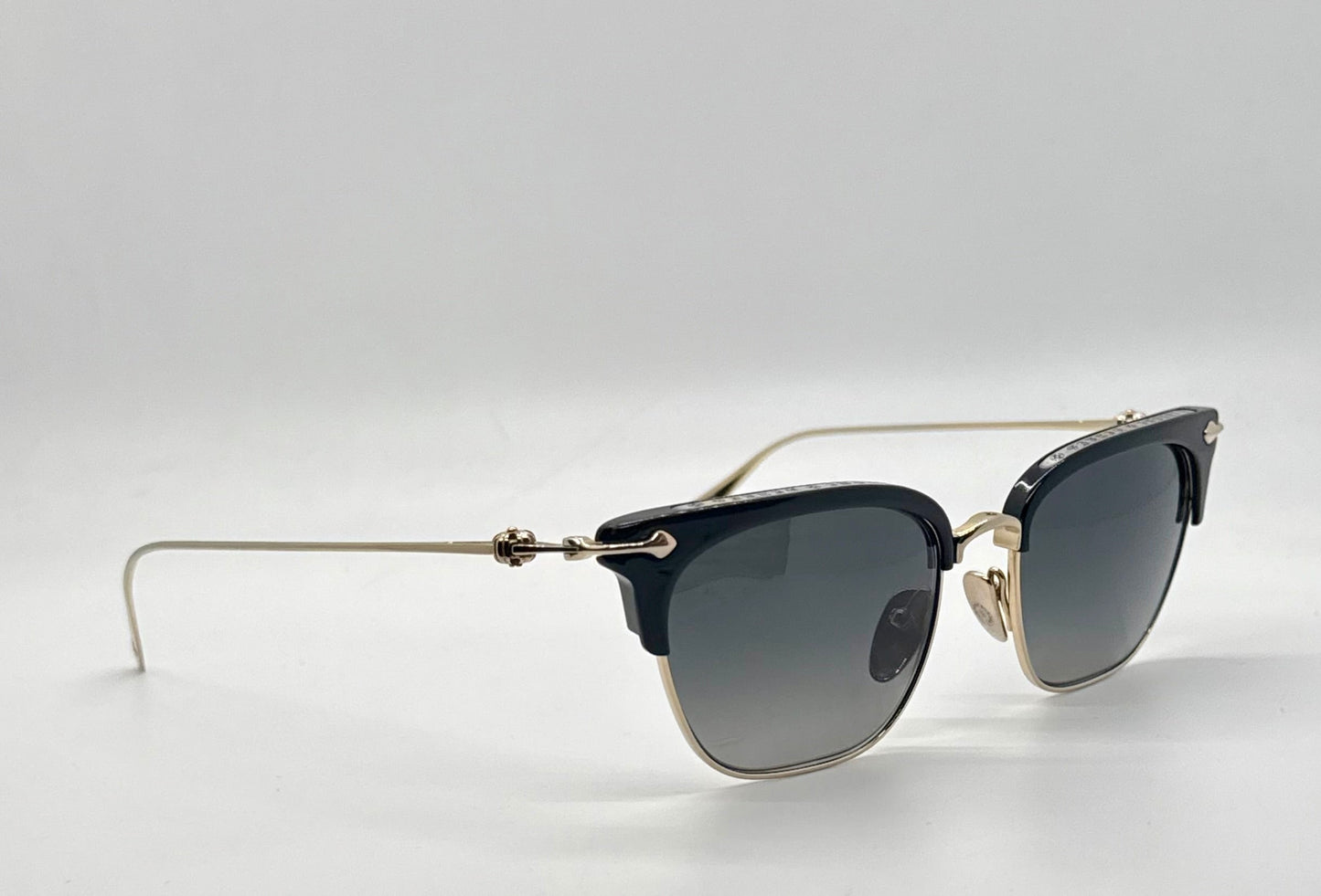 Chrome Hearts SLUNTRADICTION - Gold Sunglasses Zeiss Lenses Japan Authentic