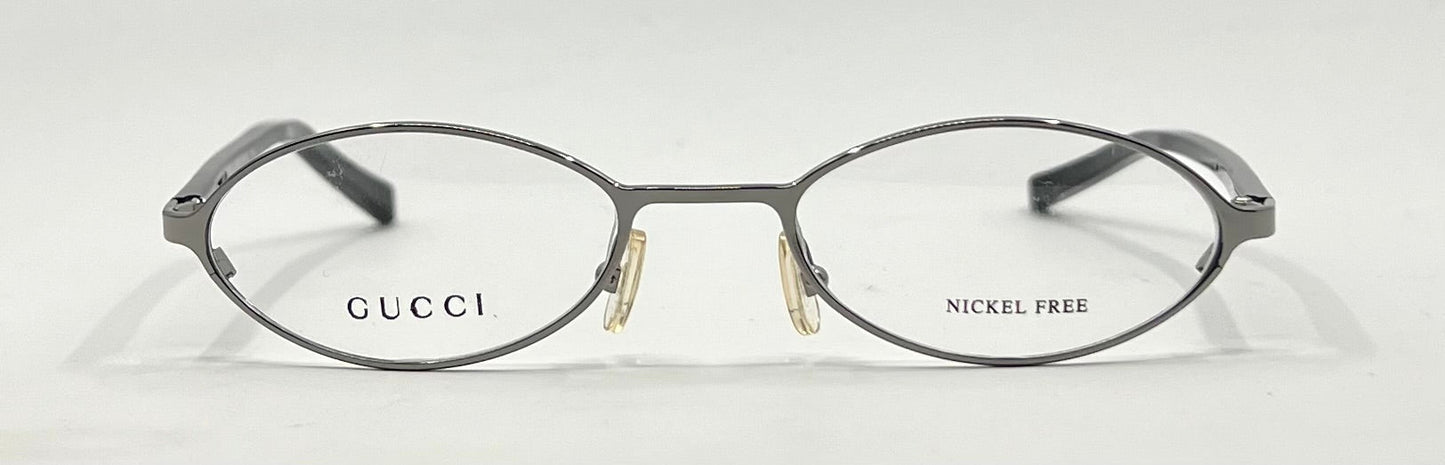 Gucci GG 1668 B36 Oval Optical Frames-Y2K VINTAGE-Unworn-Italy-49mm