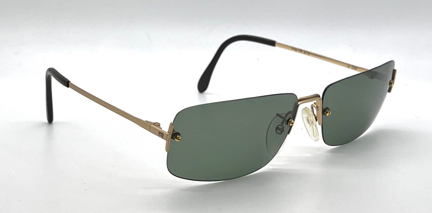 Rodenstock Mr.R 873 Unworn/NOS Rimless Sunglasses-Made Germany G15 Vintage