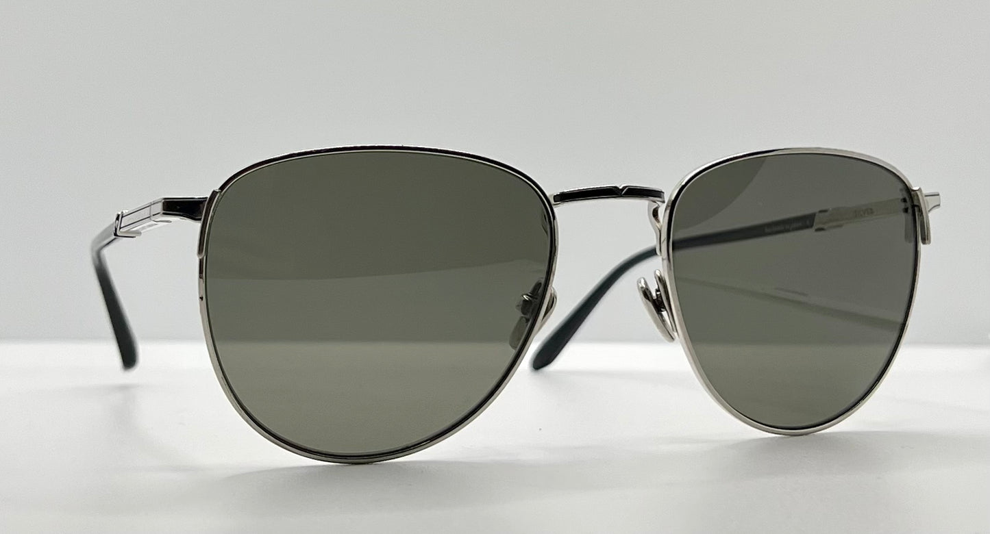 Leisure Society “Voysey” by Shane Baum-Silver-Custom Polarized Japanese Lenses-New|Unworn