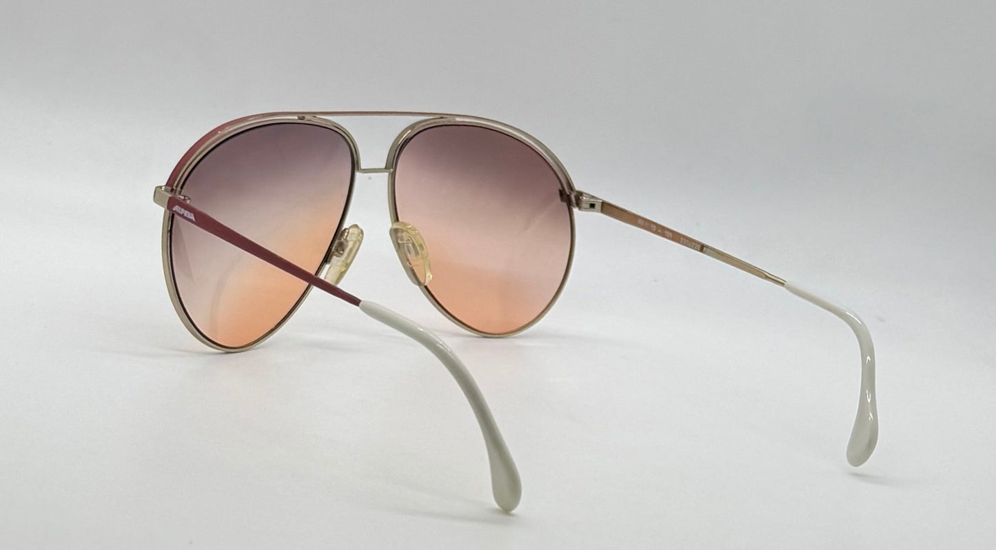 ALPINA VINTAGE Sunglasses-3302220-New Tri-Gradient Custom Tinted Lenses-60mm-UNWORN