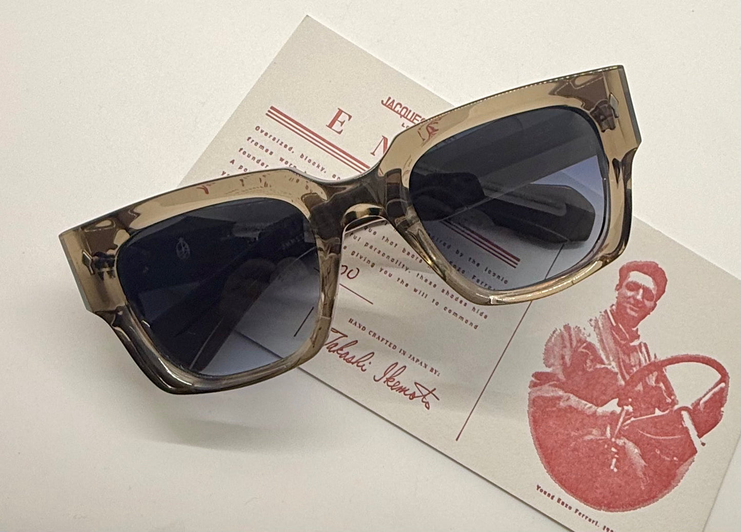 Jacques Marie Mage Enzo In Taupe-Ltd. Of 400 Pieces-Collectors Condition-Full Kit + Extra Lenses