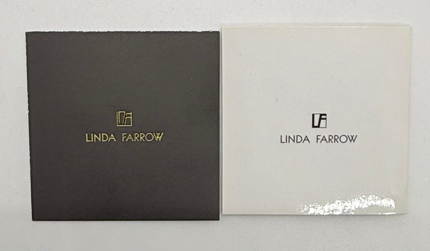 Linda Farrow Luxe Lfl|1|6 Grey Gold Oversized Sunglasses Japan Deadstock Kit