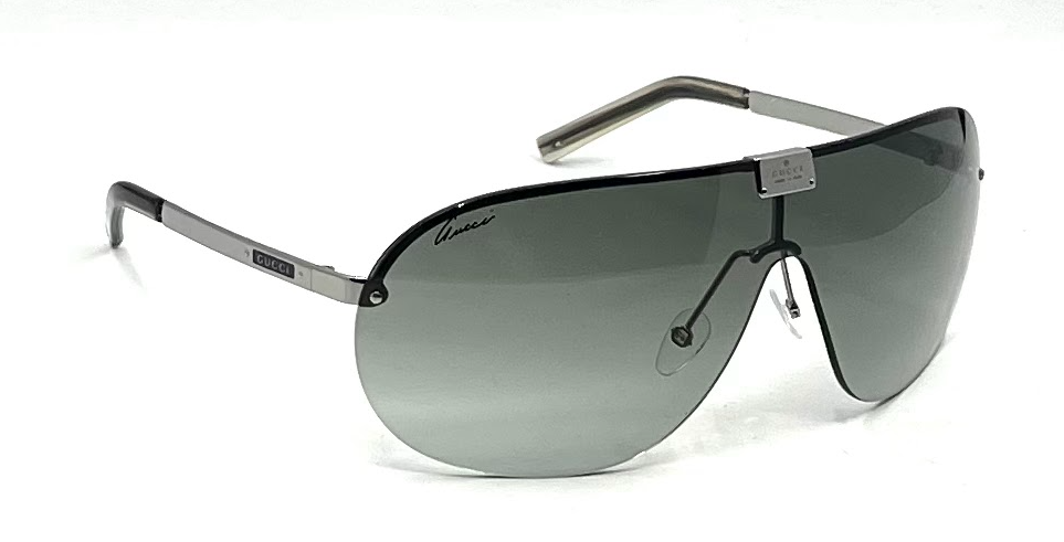 Gucci GG 1853/S RGNVK Shield Rimless Sunglasses Made in Italy - Deadstock/Unworn