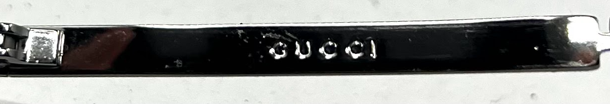 Gucci GG 1853/S RGNVK Shield Rimless Sunglasses Made in Italy - Deadstock/Unworn