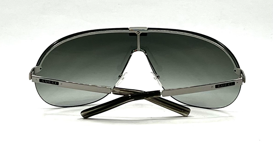 Gucci GG 1853/S RGNVK Shield Rimless Sunglasses Made in Italy - Deadstock/Unworn