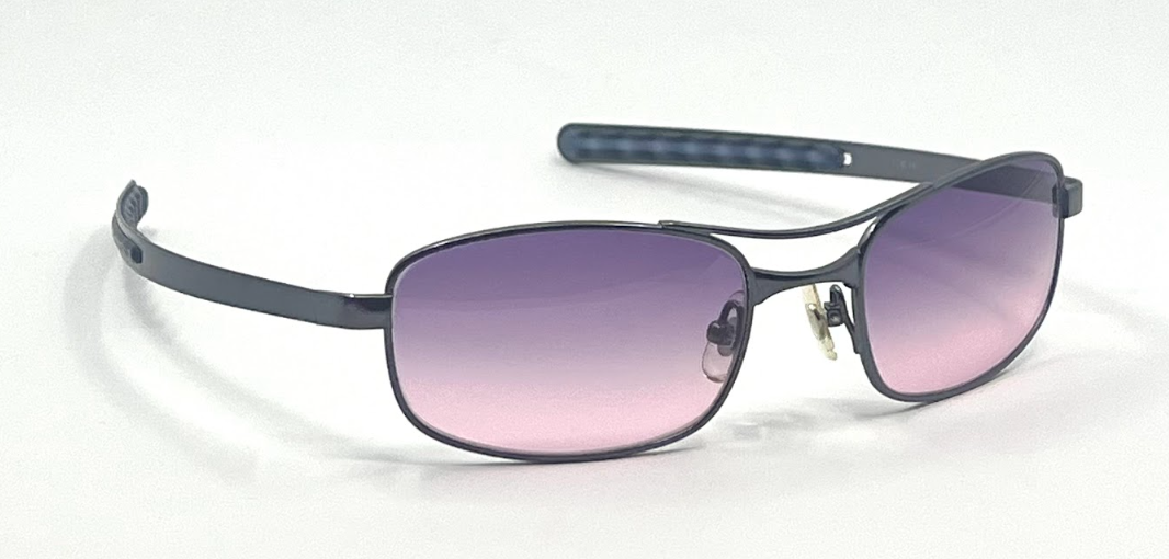 HIÉRO 229 Vintage Titanium Sunglasses Purple Gradient Made Japan-NOS