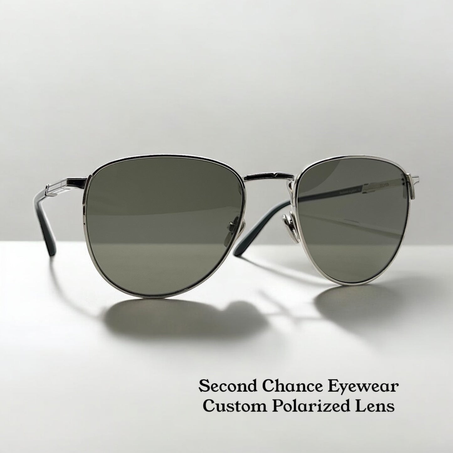Leisure Society “Voysey” by Shane Baum-Silver-Custom Polarized Japanese Lenses-New|Unworn