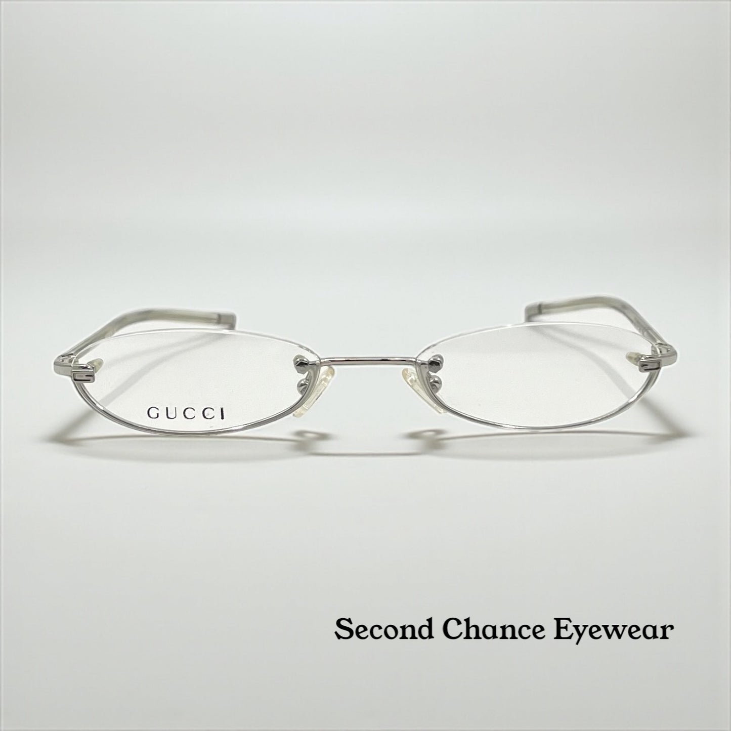 GUCCI GG2692 9B5 Y2K Rimless Oval Frame-Unworn-Made in Italy