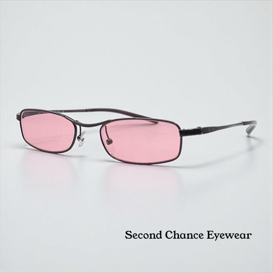 Gucci GG2672 625 Metallic Burgundy Y2K Vintage Sunglasses-New Custom Lenses