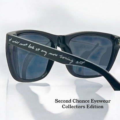 John Baldessari x Freeway Eyewear – “I Will Not Look at Any More Boring Art” – L.A. Rays Artist Series – Rare C1 – Full Kit-Unworn