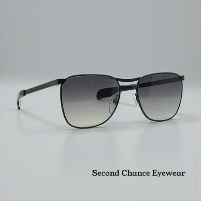 Safilo TEAM 7703 003-Y2K Vintage Sunglasses-New Smoke/Blue Custom Gradient Lenses