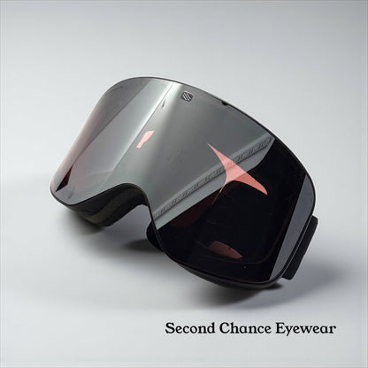 Rudy Project SKERMO Ski Goggles Black Matte Kayvon Red RP Optics Lens New Box