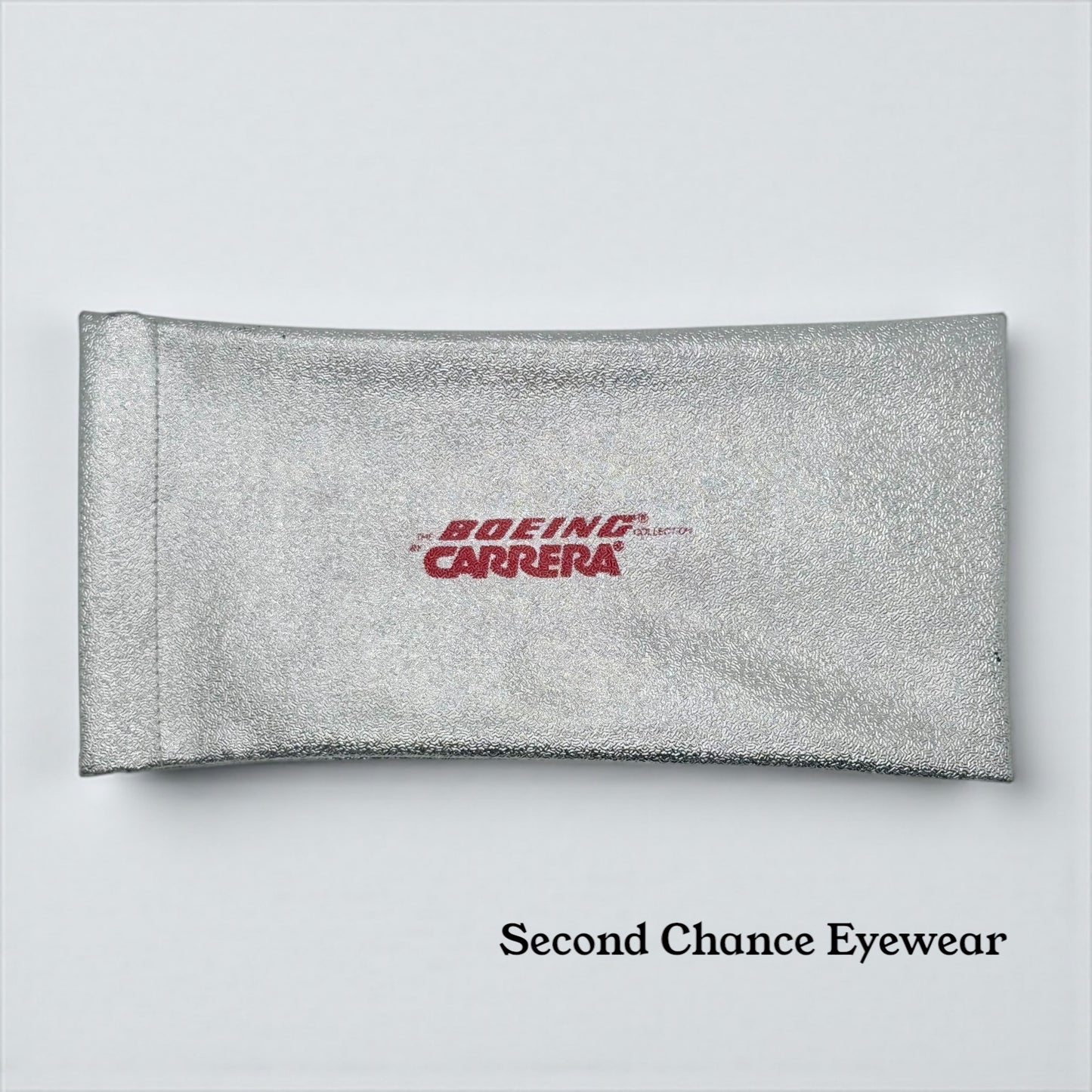 1980s Carrera × Boeing Collection Silver Eyewear Case-Deadstock Vintage