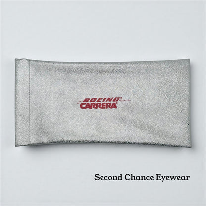 1980s Carrera × Boeing Collection Silver Eyewear Case-Deadstock Vintage