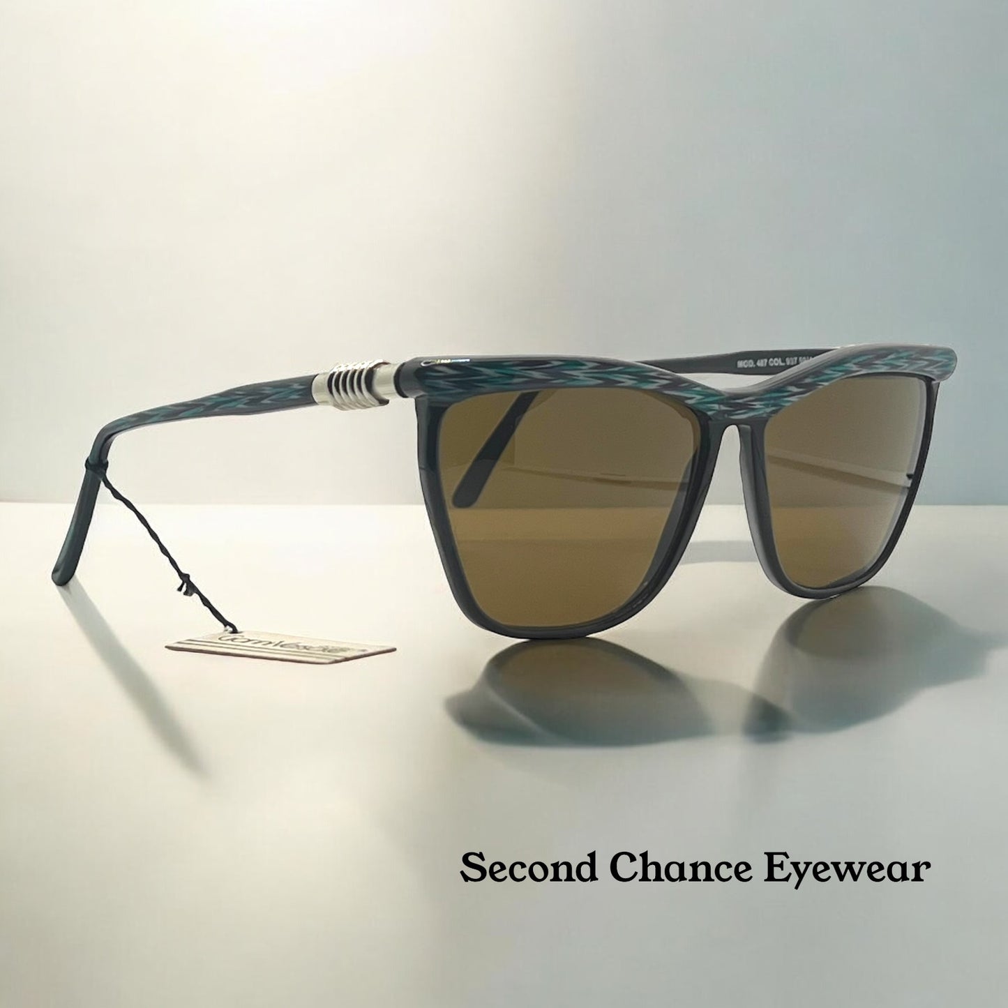 Gianni Versace Mod 487 Col 937 Vintage Sunglasses 59Mm-Deadstock|Unworn-Italy