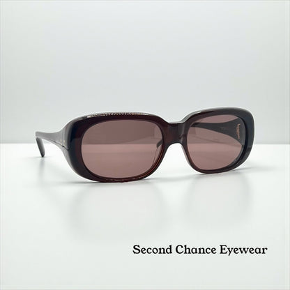 Cynthia Benjamin “Sid” Handmade Sunglasses – Plum Fade Acetate – Full Kit – Luxury Collector’S Piece