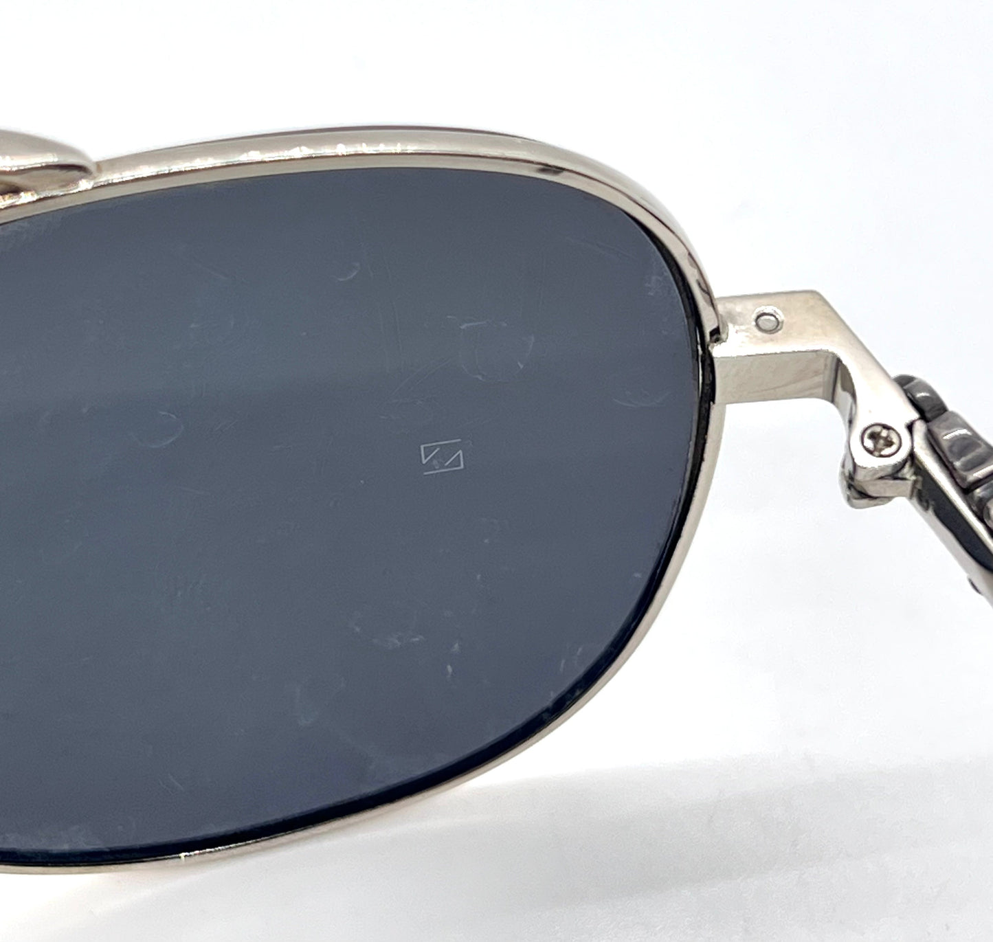 Chrome Hearts 2 KANCHU I Vintage Aviator Sunglasses Full Kit-Zeiss Lens-60mm