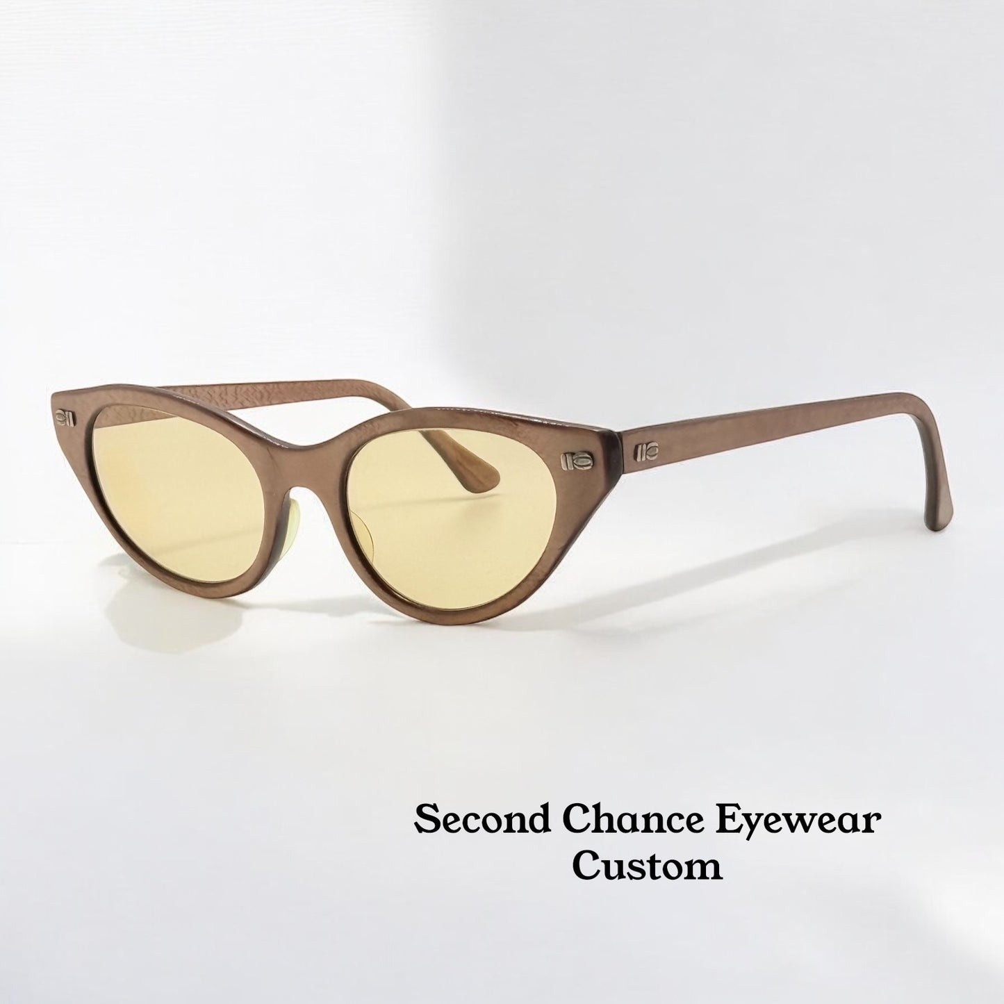 Titmus 5 1|2 - Textured Bronze With Custom Berko’S Designs Amber Honey Burnt Lenses