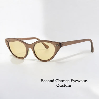Titmus 5 1|2 - Textured Bronze With Custom Berko’S Designs Amber Honey Burnt Lenses