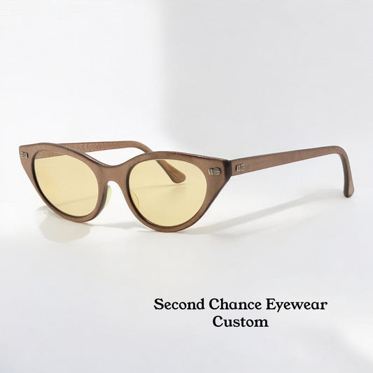 Titmus 5 1|2 - Textured Bronze With Custom Berko’S Designs Amber Honey Burnt Lenses