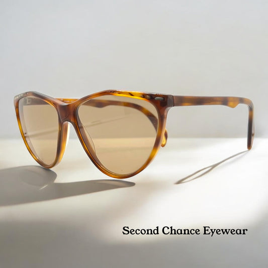 Gianni Versace 445 Vintage  Sunglasses w|Original Glass  Lenses-Deadstock