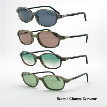 Alfred Dunhill 840A 029 Vintage Sunglasses w/New Gradient Tinted Custom Lenses-w/Case