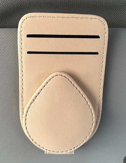 Double Slot-Magnetic Closure- Eyewear Visor Clip-Universal Fit-Card Fastener-Brand New