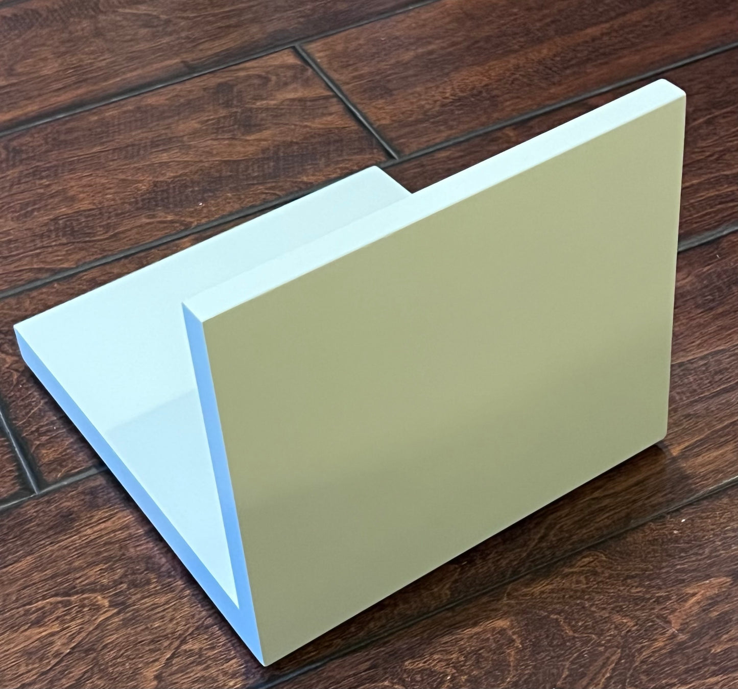 Prada “L-Shaped” Counter Display Magnetic Logo-Brand New-Retail Branded Display