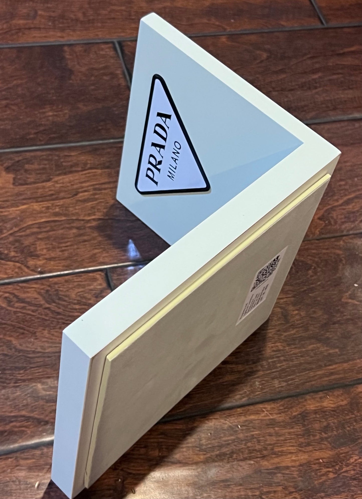 Prada “L-Shaped” Counter Display Magnetic Logo-Brand New-Retail Branded Display