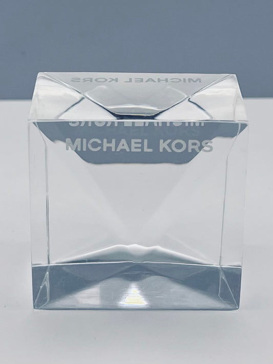 Michael Kors-Double Sided- Branded- Geometric - Counter Cube | In-Store Display